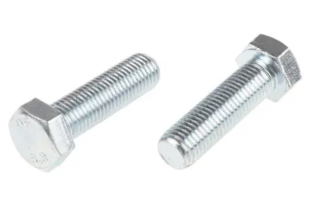 Produktfoto 1 von RS PRO M16 x 55 mm Sechskantschraube, Stahl Glanzzink, DIN 933