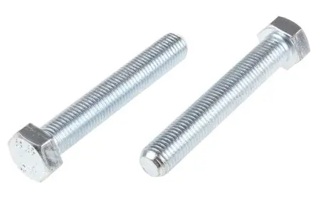 Produktfoto 1 von RS PRO M16 x 100 mm Sechskantschraube, Stahl Glanzzink, DIN 933