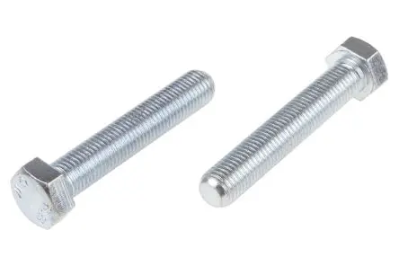 Produktfoto 1 von RS PRO M16 x 90 mm Sechskantschraube, Stahl Glanzzink, DIN 933