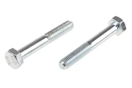 Produktfoto 1 von RS PRO M8 x 55 mm Sechskantschraube, Stahl Glanzzink, DIN 931
