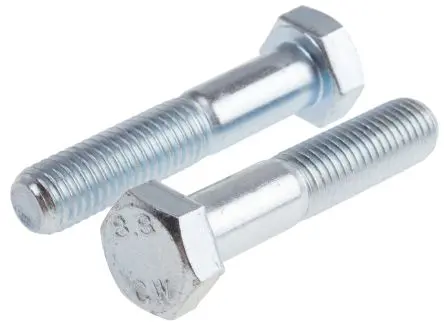 Produktfoto 1 von RS PRO M14 x 70 mm Sechskantschraube, Stahl Glanzzink, DIN 931