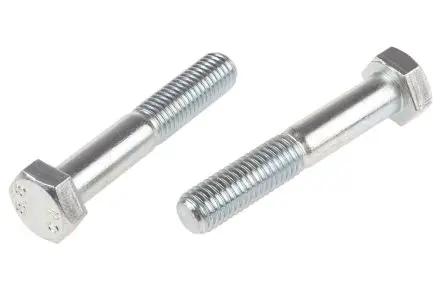 Produktfoto 1 von RS PRO M14 x 80 mm Sechskantschraube, Stahl Glanzzink, DIN 931