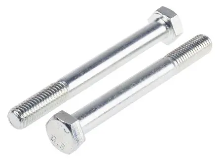 Produktfoto 1 von RS PRO M12 x 110 mm Sechskantschraube, Stahl Glanzzink, DIN 931