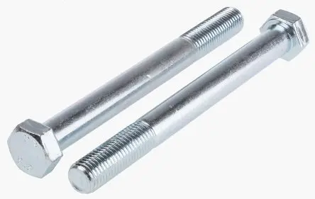 Produktfoto 1 von RS PRO M16 x 160 mm Sechskantschraube, Stahl Glanzzink, DIN 931