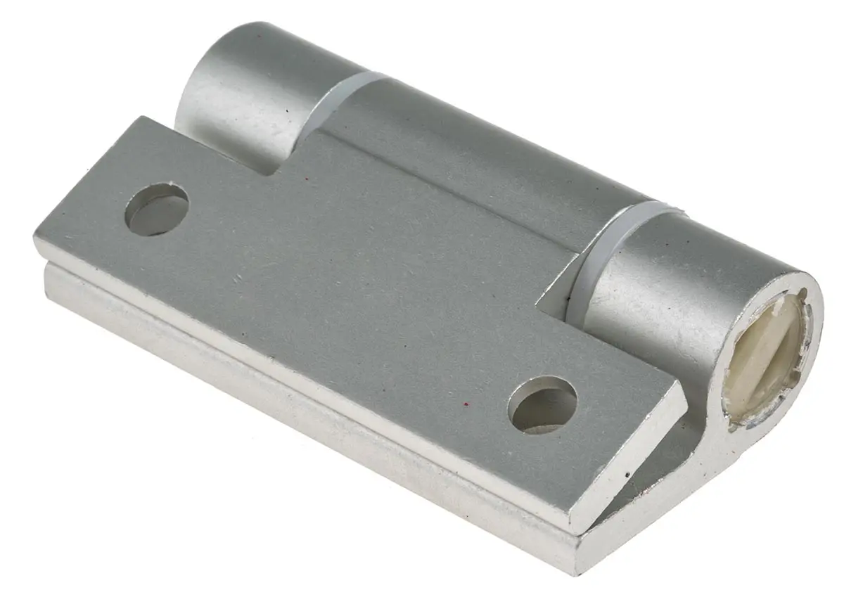 Produktfoto 1 von Pinet Aluminium 6060-T5 Federscharnier Feder Federbelastet Schraubbefestigung Selbstschließend, 4.5 mm x 55 mm x 67 mm