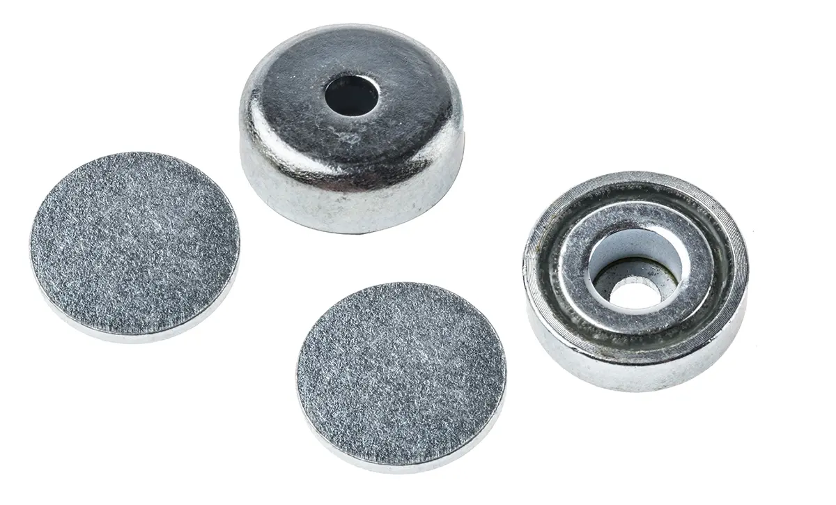 Eclipse Neodym Magnet, 20 mm, 6 kg Gewindebohrung x 7 mm, L. 20 mm
