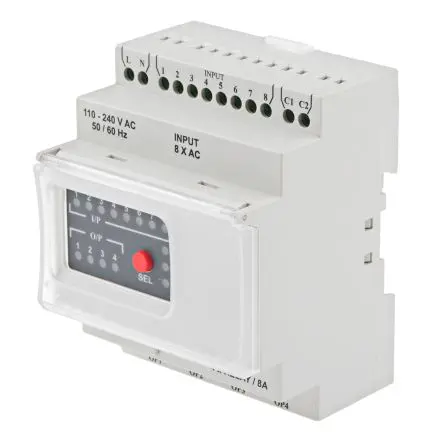 Produktfoto 1 von RS PRO E/A-Erweiterungsmodul, 8 Eing. Digital Ausg.Typ Digital Eing.Typ