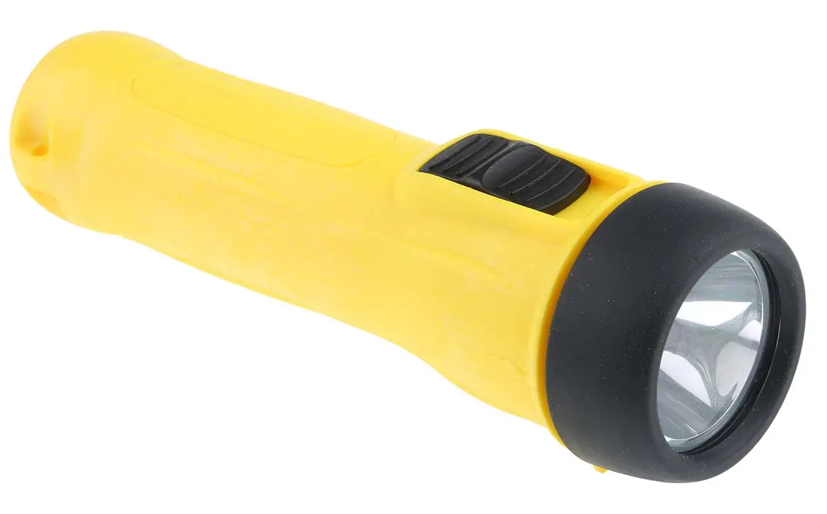 Produktfoto 1 von Wolf Safety Taschenlampe Xenon Gelb, 11.4 lm / TS-26B, 200 mm IECEx/ATEX-Zulassung