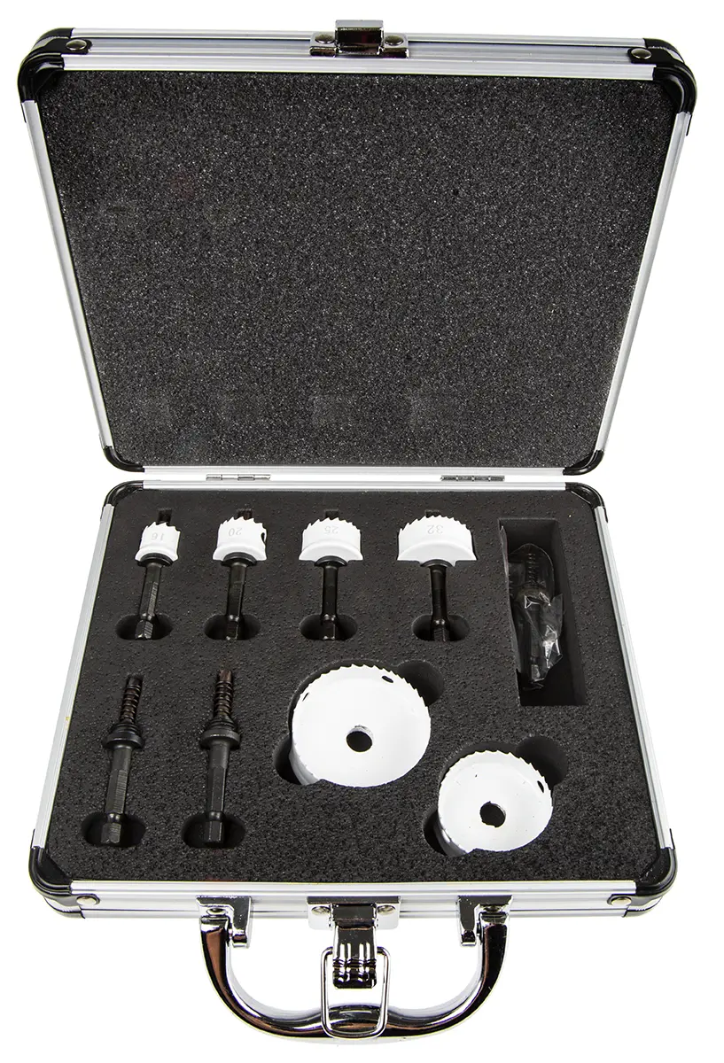 RS PRO Lochsägensatz mit Zentrierbohrer, Ø 16 → 51mm 6-Stk.