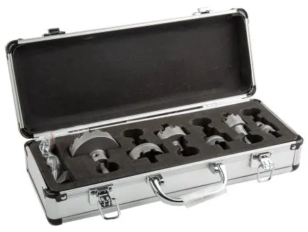 Produktfoto 1 von RS PRO Wolframcarbidspitze Lochsäge 6-Stk.