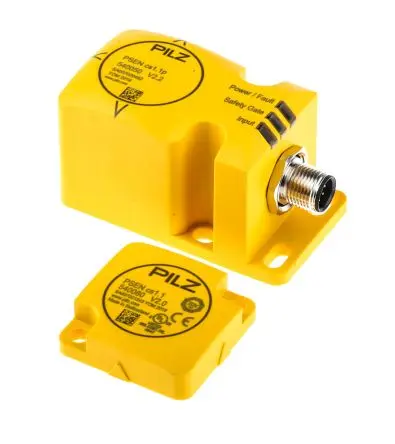 Produktfoto 1 von Pilz PSEN Transponder M12 Berührungsloser Sicherheitsschalter 24V dc aus Kunststoff, Kodierschalter Betätiger inklusive