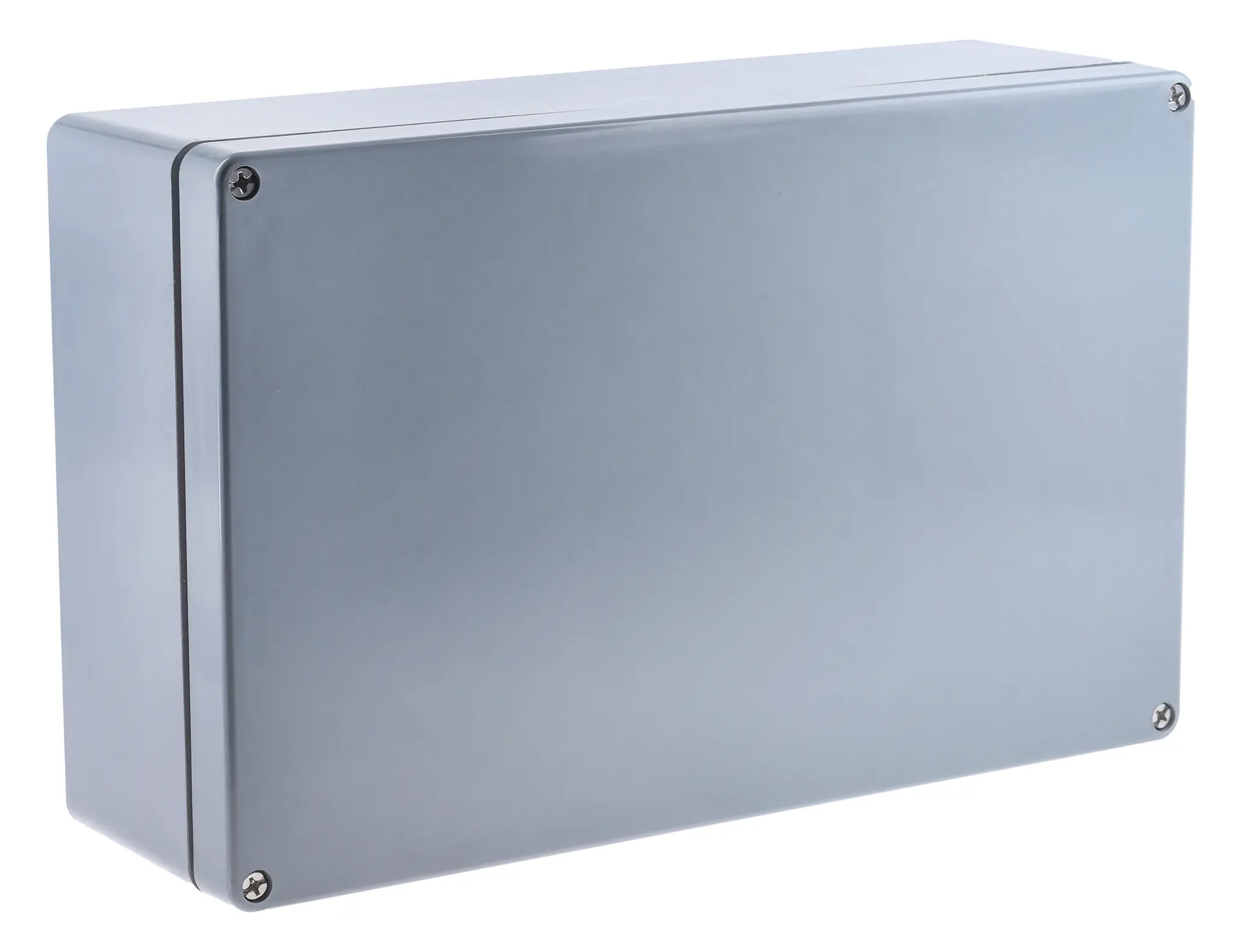 Produktfoto 1 von RS PRO GRJ; Gehäuse; Polyethylenterephthalat; Grau IP66 Breite 250 mm Höhe 120 mm Länge 400 mm