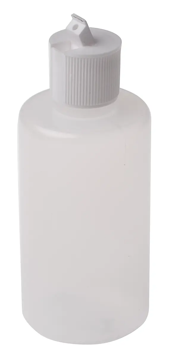 Produktfoto 1 von RS PRO Polyethylen Laborflasche 250ml, Ø 59 mm Spritzflasche Enghalsig