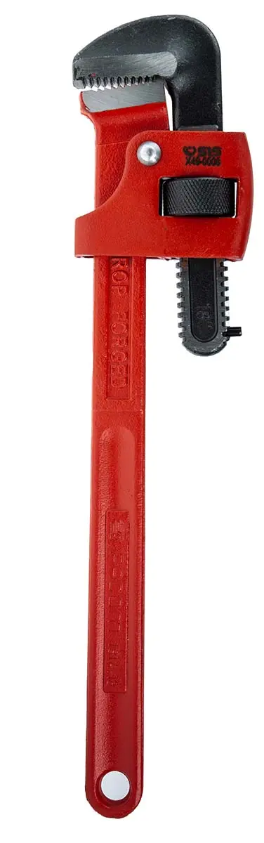 Produktfoto 1 von Facom Schraubenschlüssel Rohrzange, Metall Griff, Backenweite 60 mm, / Länge 18 in