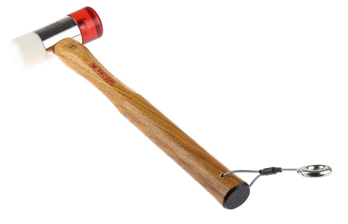 Produktfoto 1 von Facom Schonhammer, Stahl Schlagflächen austauschbar 370 g, Ø 32 mm