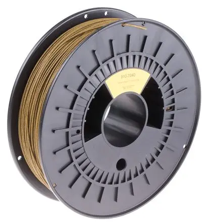 Produktfoto 1 von RS PRO Holz 3D-Drucker Filament, Helles Holz, 1.75 mm, Fused Deposition Modelling (FDM), 500 g
