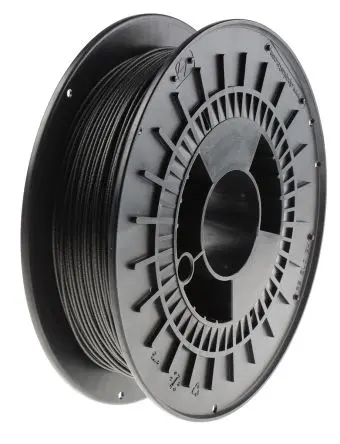 Produktfoto 1 von RS PRO CARBON-P 3D-Drucker Filament, Schwarz, 1.75 mm, Fused Deposition Modelling (FDM), 300 g