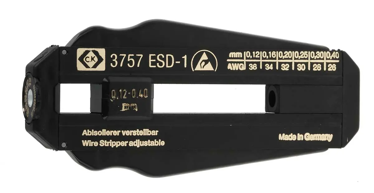 Produktfoto 1 von CK CK Abisolierer, Draht 0.12 to 0.4 mm, 98 mm
