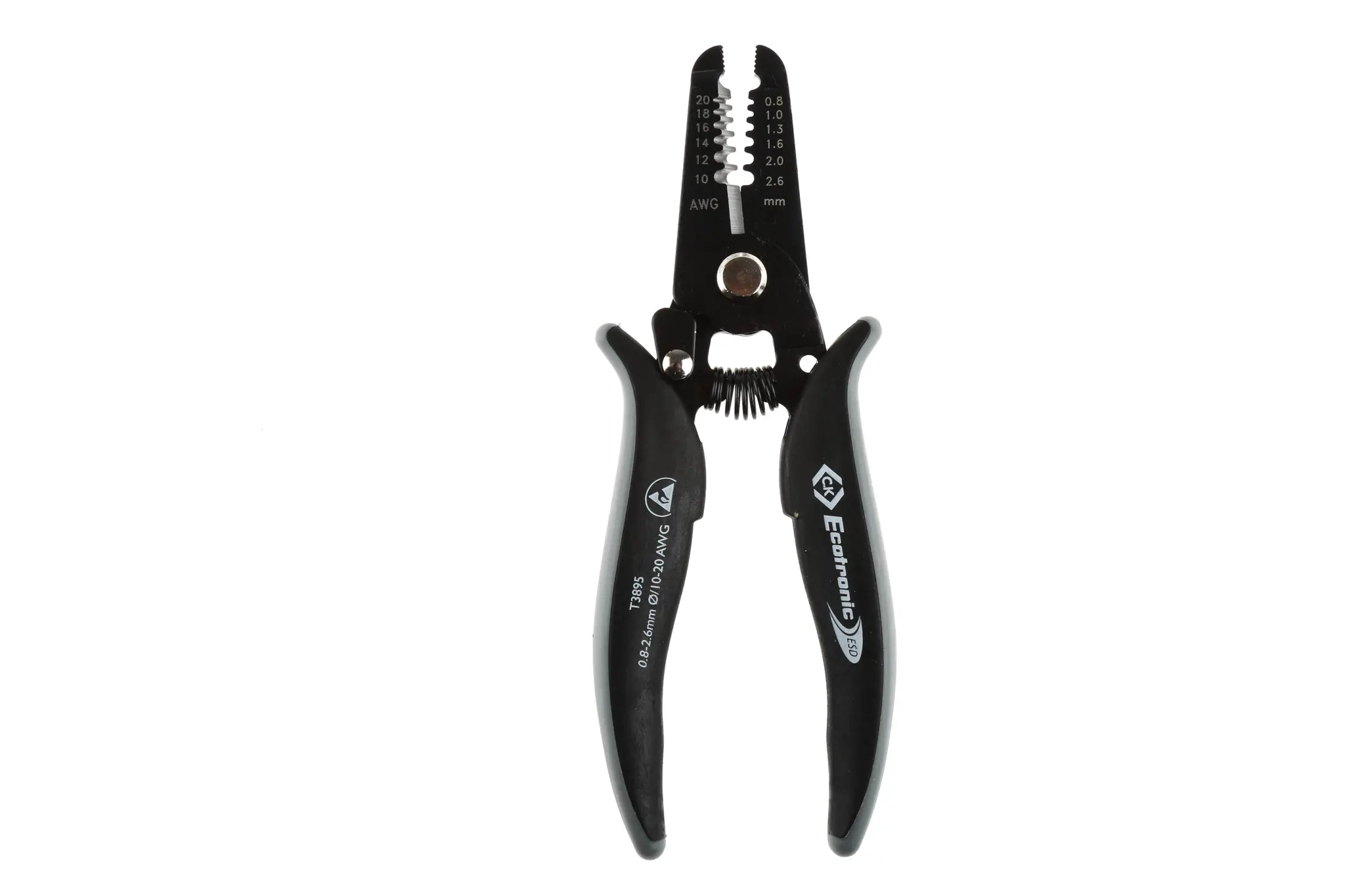 CK CK Abisolierer, Draht 0.8 to 2.6 mm, 168 mm