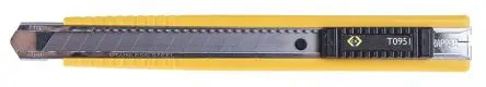 Produktfoto 1 von CK Sicherheitsmesser, Leichte Einsätze, Abbrechklinge 9 mm Einziehbar