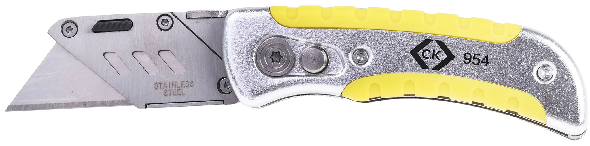 Produktfoto 1 von CK Sicherheitsmesser, Klappmesser, Gerade 60 mm Einziehbar