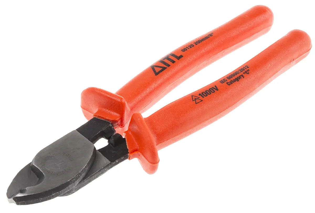 Produktfoto 1 von ITL Insulated Tools Ltd VDE 1000V zugelassen Diagonal Seitenschneider 25 mm, Schneidleistung 50 mm