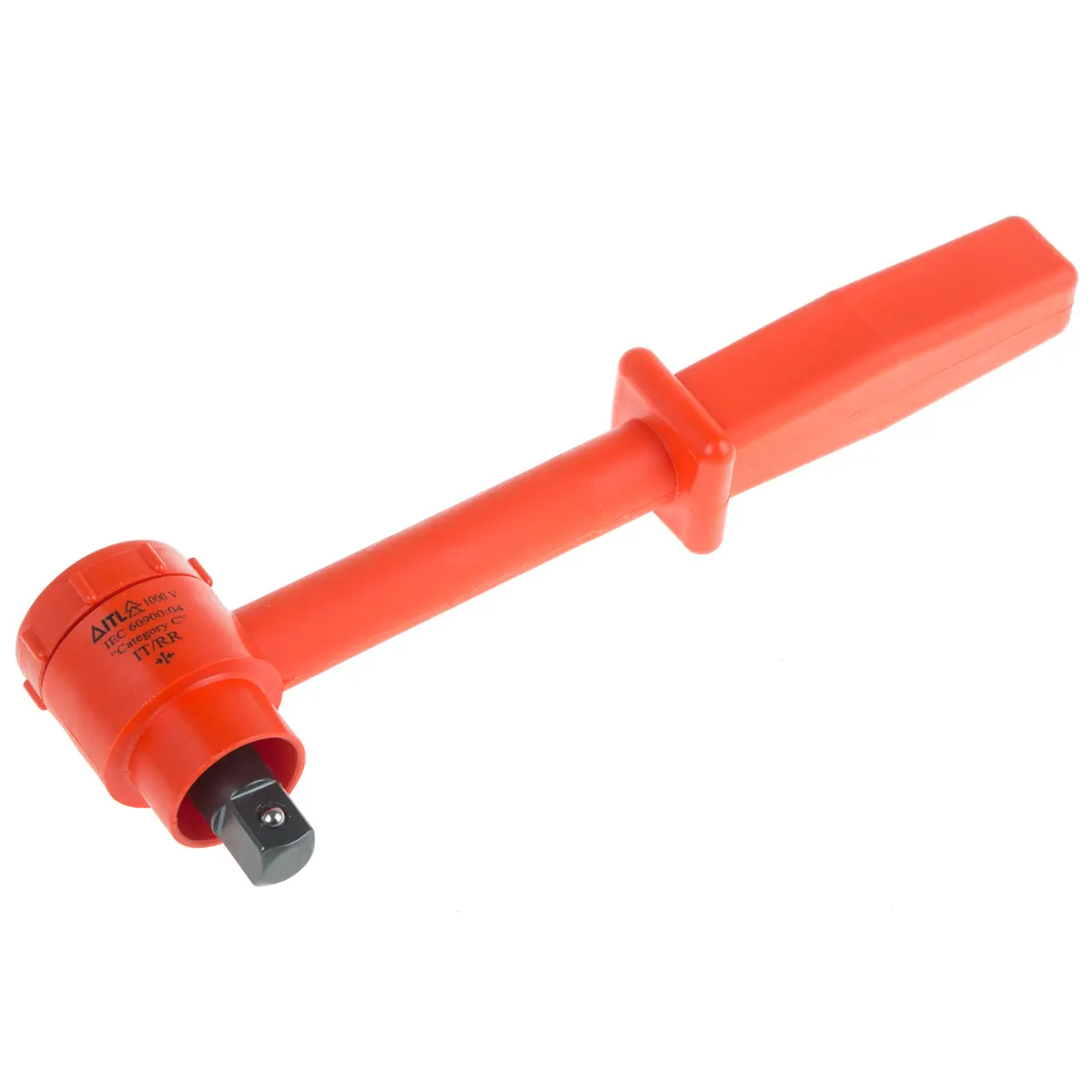 Produktfoto 1 von ITL Insulated Tools Ltd VDE 1000V zugelassen 1/2 in Ratsche Isoliert Chrom Vanadium Stahl, Länge 300 mm