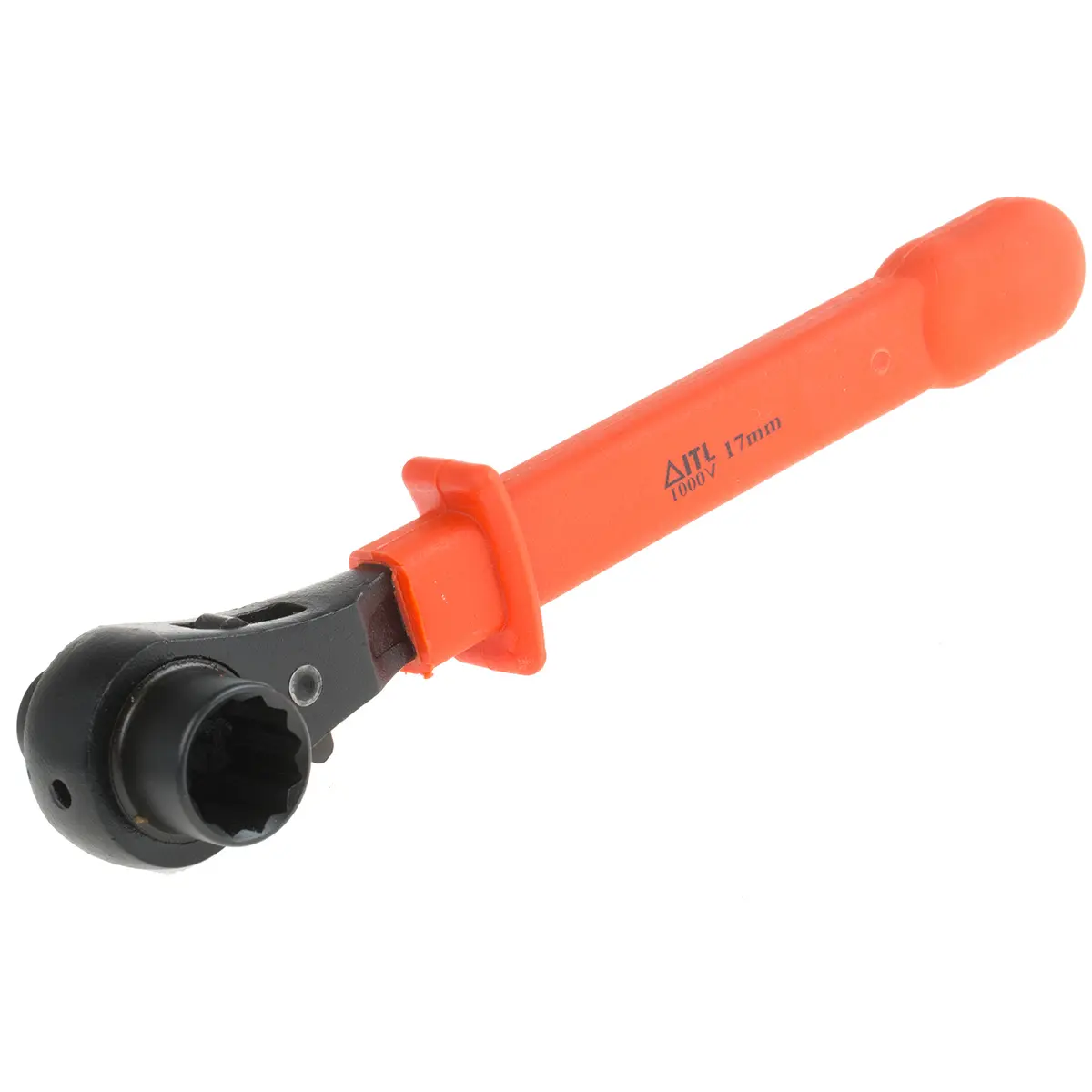 Produktfoto 1 von ITL Insulated Tools Ltd VDE 1000V zugelassen Ratschenschlüssel 13 to 17 mm², CrV-Stahl, Länge 240 mm