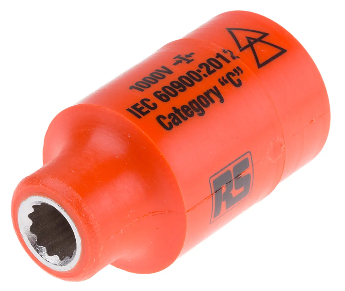 Produktfoto 1 von ITL Insulated Tools Ltd 1/2 in 12-Kant Buchse SW 8 mm Vierkant VDE 1000V zugelassen x 50mm