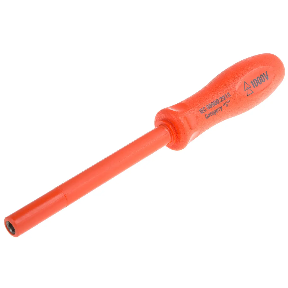 Produktfoto 1 von RS PRO VDE 1000V zugelassen 4BA Pozidriv Steckschlüssel-Handgriff, Länge 265 mm / Klinge 105 mm