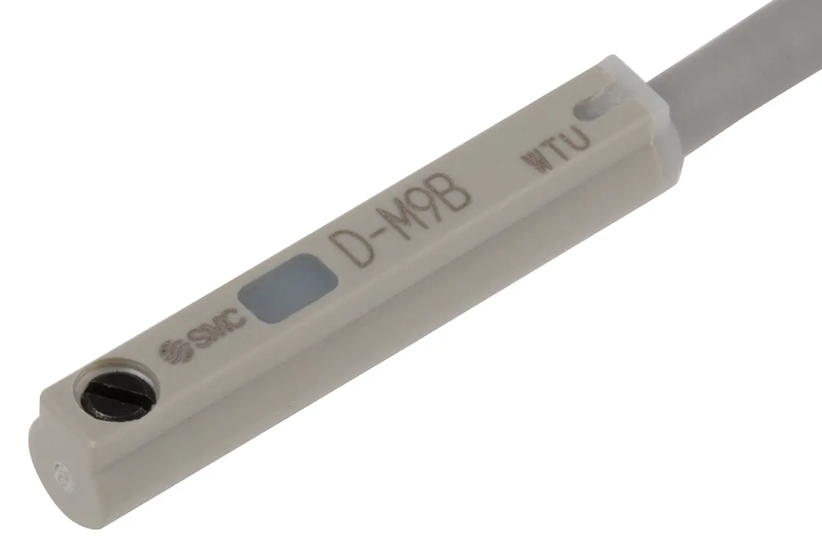 Produktfoto 1 von SMC Reedschalter D-M9 2-Draht-Kabel mit offenem Ende Direkt PnP Halbleiterrelais 24 V dc LED Signalleuchten