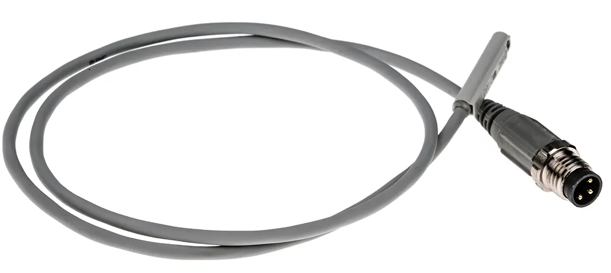 Produktfoto 1 von SMC Reedschalter D-A9 Klemme Kabelkanal, Tülle Stirnband, Profilnut, Klemme, Schienenverkehr, Direkt, Tülle NPN, PnP