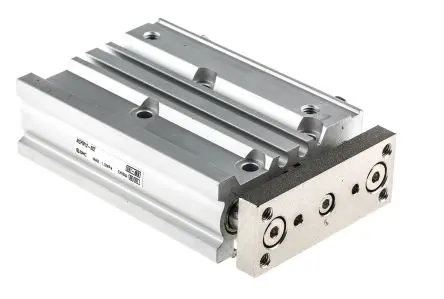 Produktfoto 1 von SMC MGP Pneumatik-Führungszylinder 50 mm Doppeltwirkend, Bohrung Ø 12 mm bis 1 Mpa