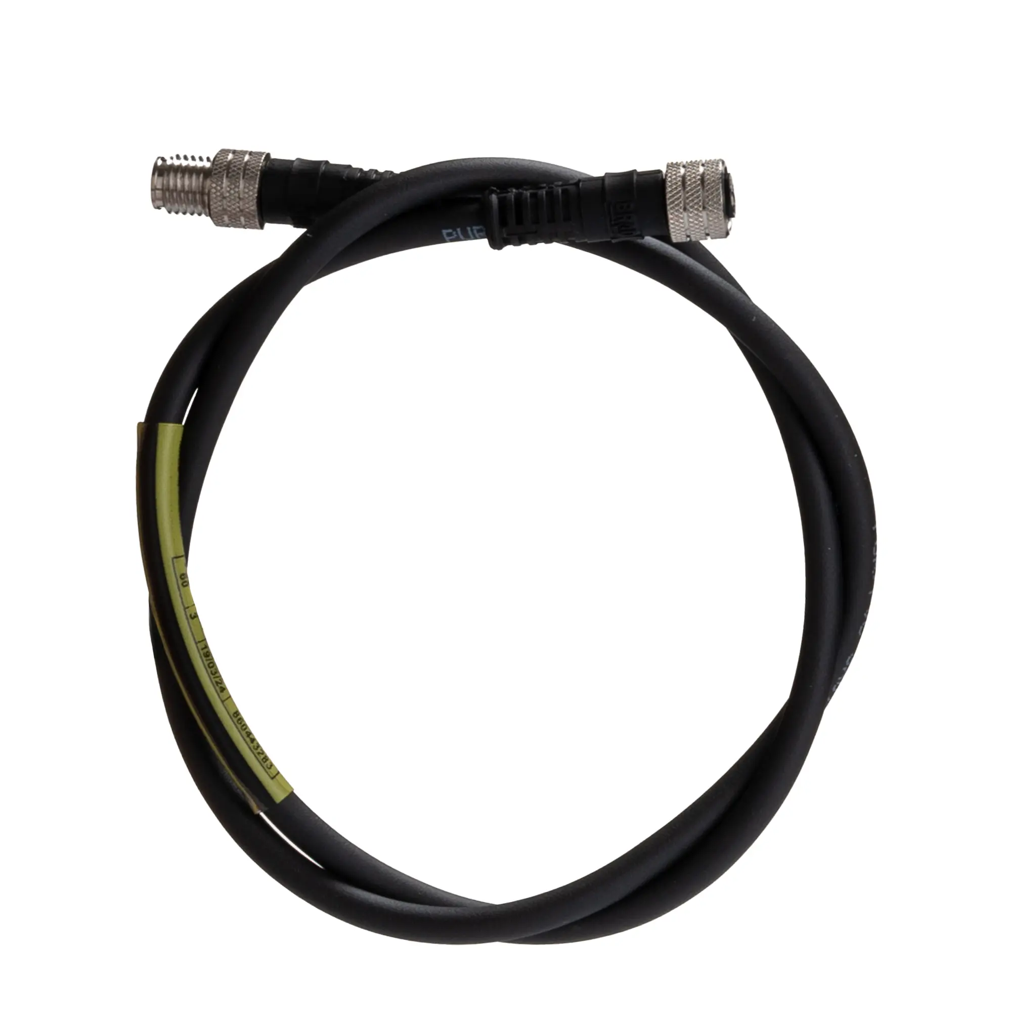 Produktfoto 1 von Molex 120087, 3-polig Sensor-Betätigungselementkabel, Gerade Buchse / Gerade Stecker
