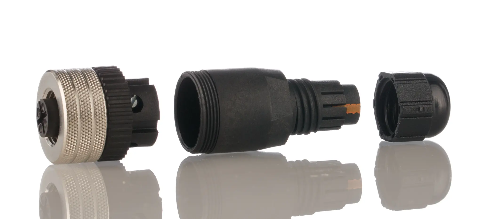 Produktfoto 1 von Brad from Molex 120071 M12 Rundsteckverbinder Buchse 4-polig Buchse 4A Kabel IP40