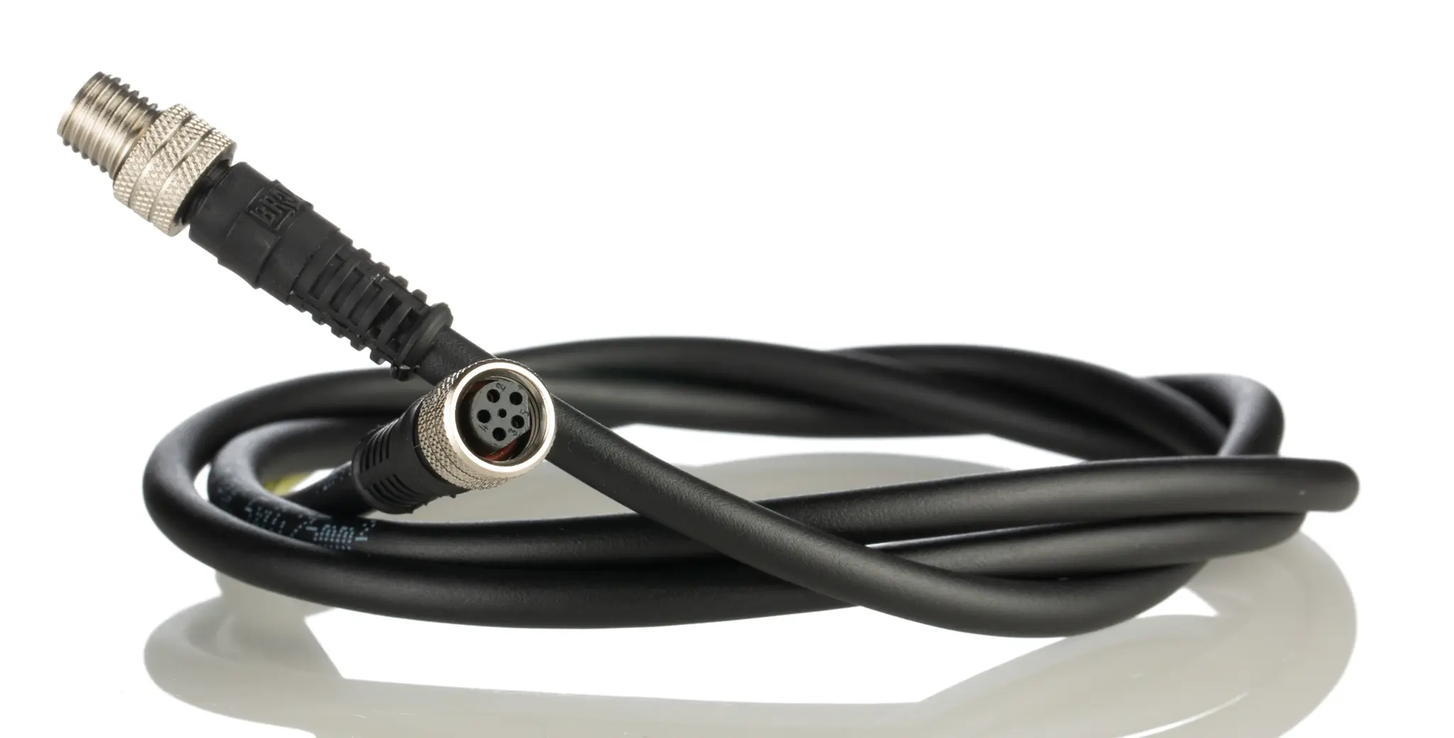 Produktfoto 1 von Molex 120028, 5-polig Sensor-Betätigungselementkabel, Gerade Buchse 5 / Gerade Stecker, Länge 1 m