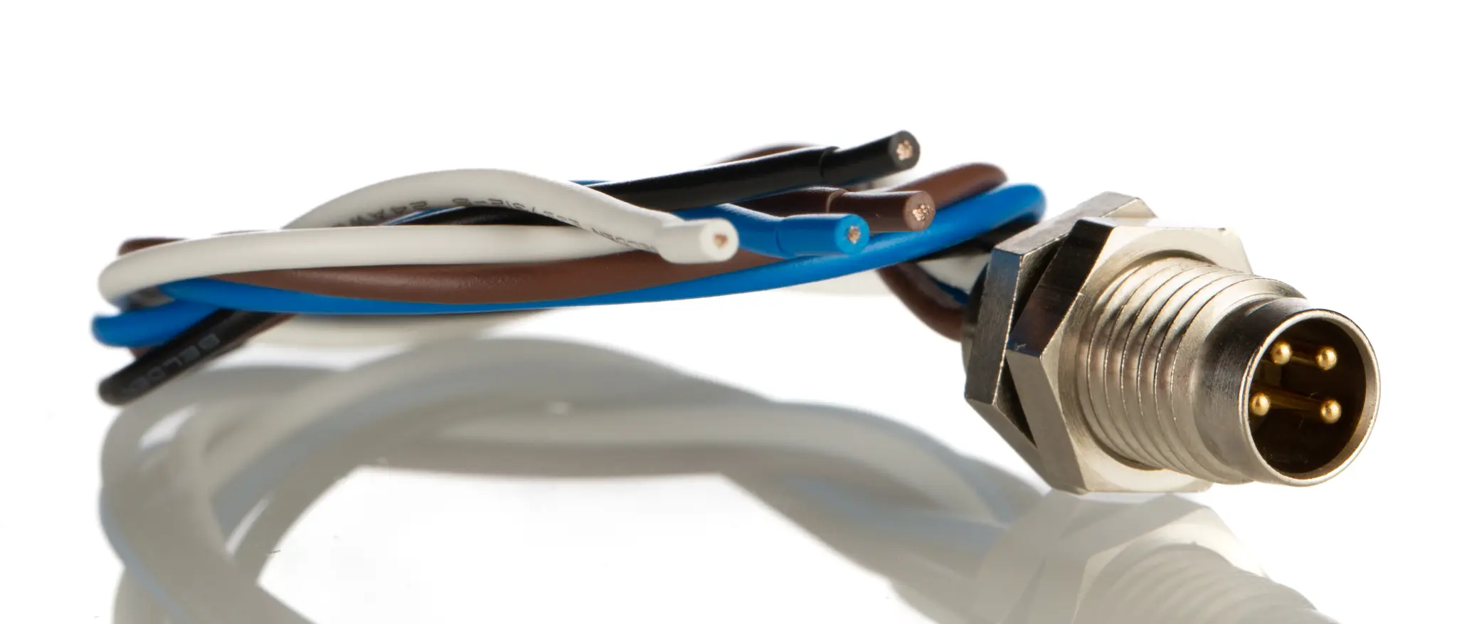 Produktfoto 1 von Molex 120090, 4-polig Sensor-Betätigungselementkabel, M8, Gerade Stecker 4 / Nicht abgeschlossen, Länge 0.2 m
