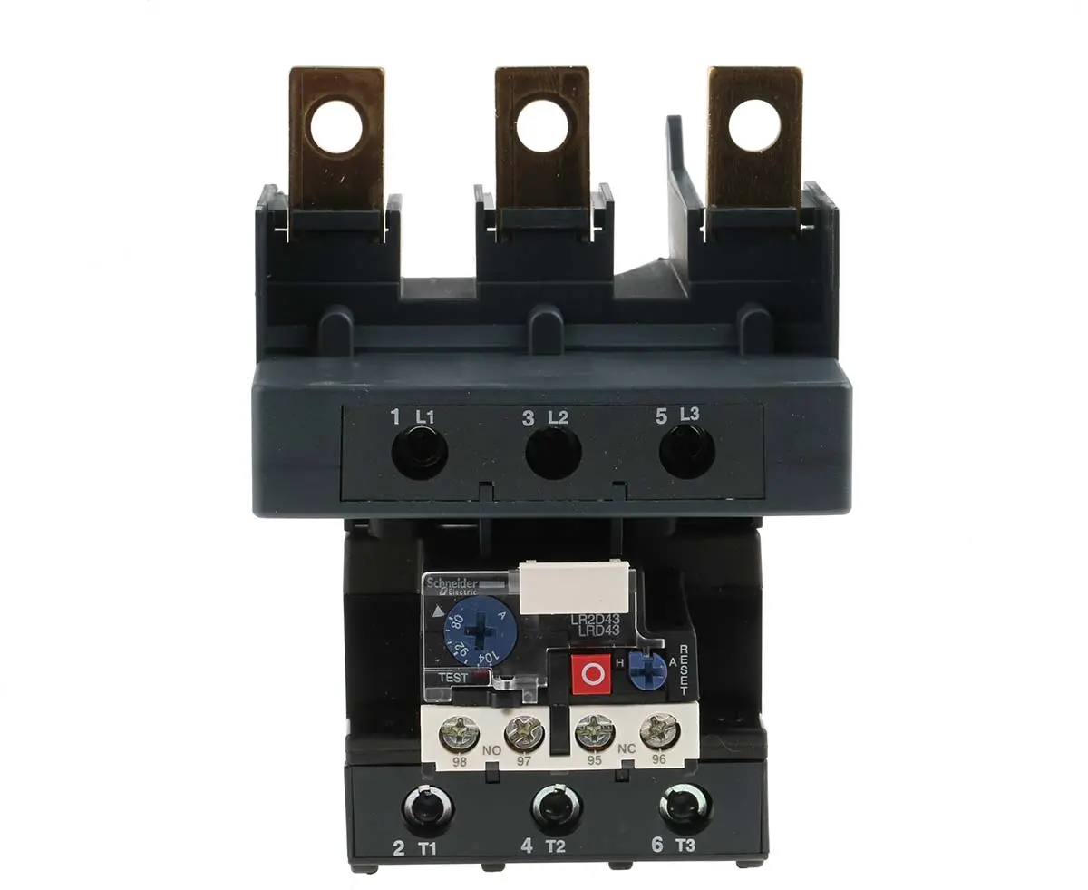 Produktfoto 1 von Schneider Electric LRD Überlastrelais 1 Schließer/1 Öffner / 5 A 3P, 11.000 cm x 13.500 cm