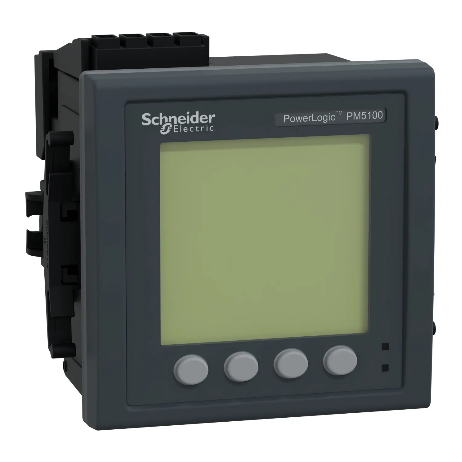Produktfoto 1 von Schneider Electric PM5000 Leistungsmessgerät LCD 96 mm x 96 mm Elektromechanisch / 3-phasig 1 Ausg.