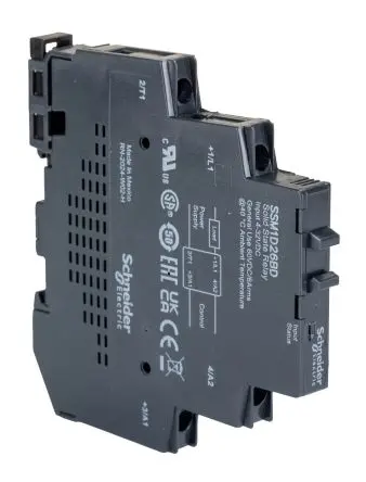 Produktfoto 1 von Schneider Electric Harmony Relay DIN-Hutschiene Halbleiterausgang, SPST 60 V dc 32V dc / 6 A