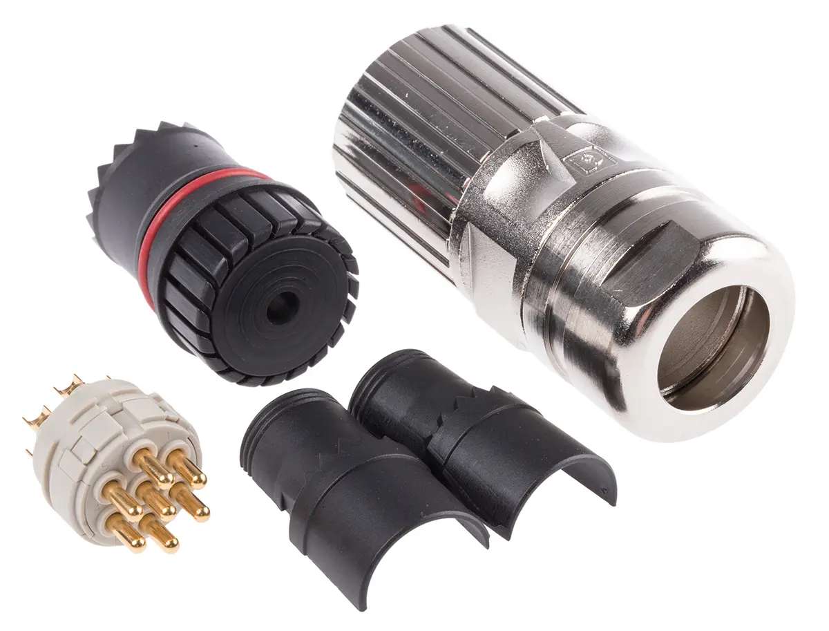 Phoenix Contact CA-7P M23 M23 Rundsteckverbinder Buchse 7-polig Stecker 20A Kabel IP40