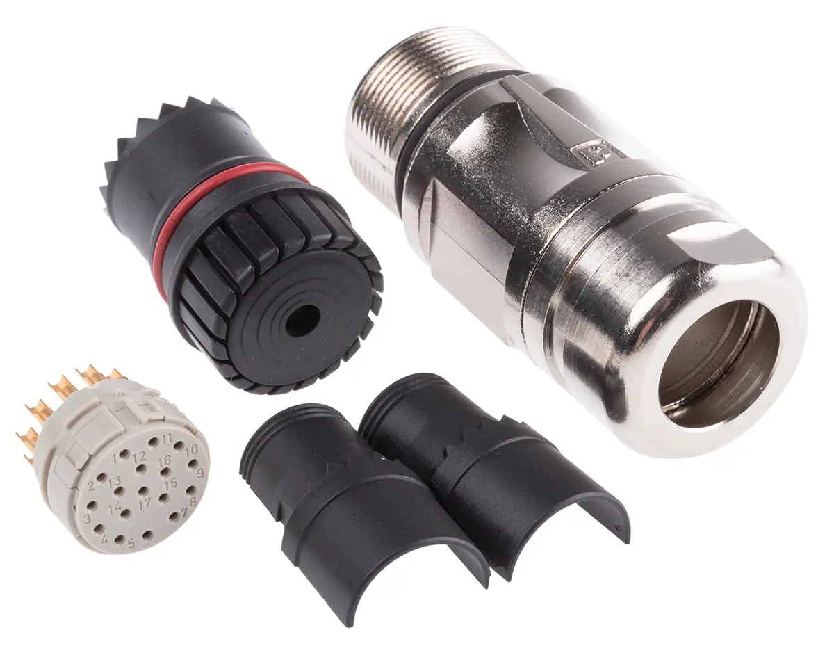 Phoenix Contact CA M23 M23 Rundsteckverbinder Buchse 17-polig Buchse 8A Kabel IP40