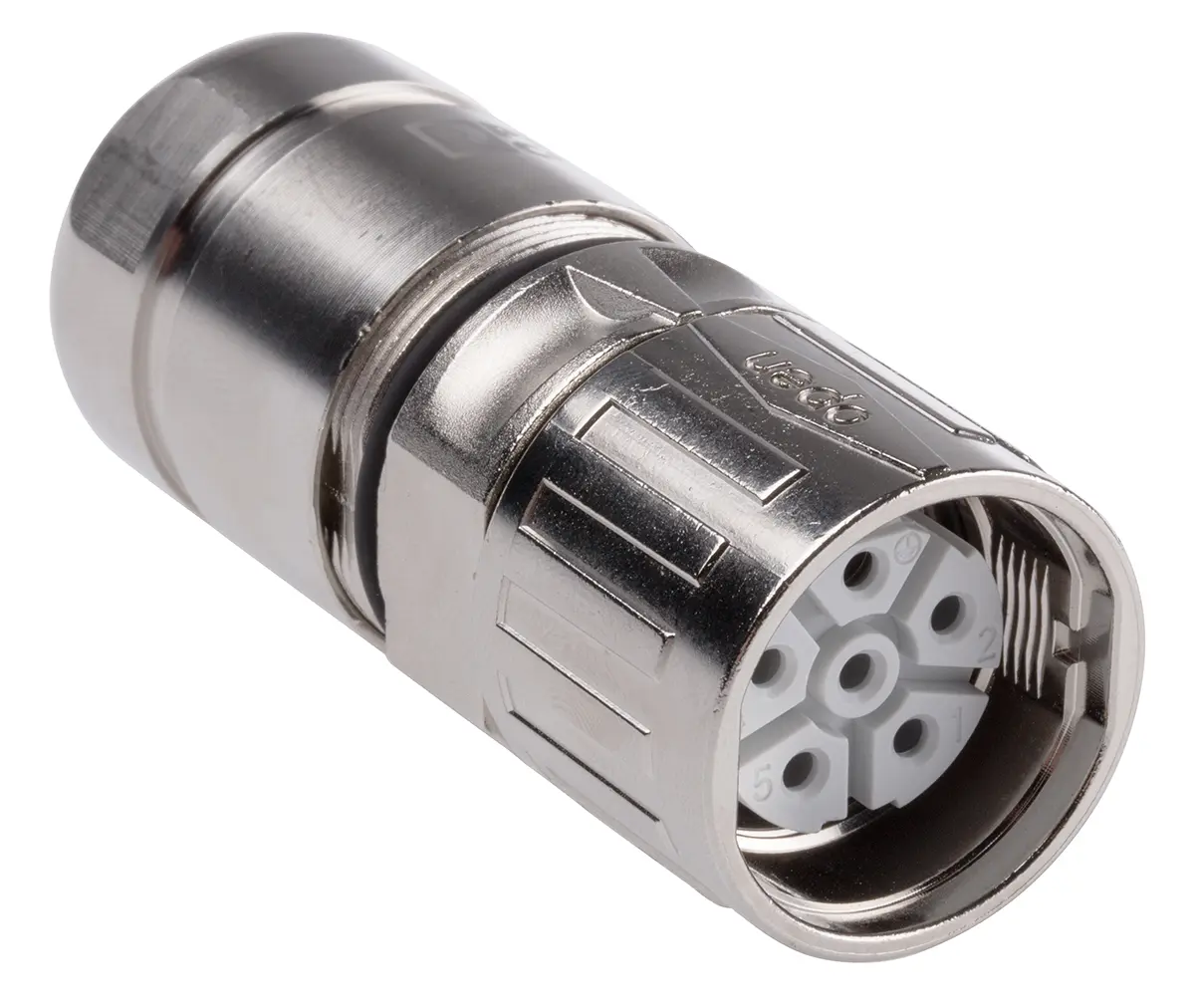 Produktfoto 1 von Phoenix Contact SF M23 M23 Rundsteckverbinder Buchse 5-polig Buchse 30A Kabel IP40