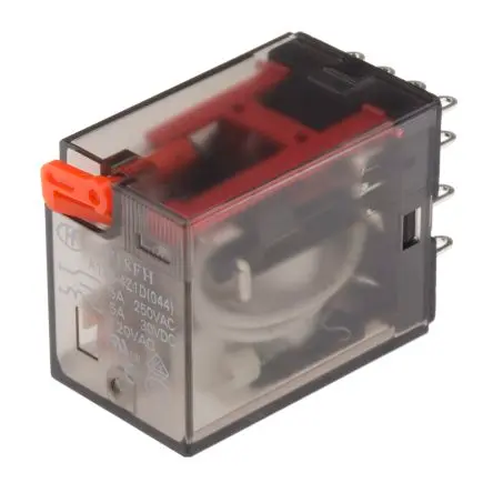 Produktfoto 1 von Hongfa Europe GMBH HF18FH Leistungsrelais 120V ac Spule 4-poliger Schließer Fahrgestell 5A 4.6 kΩ 1.8 W