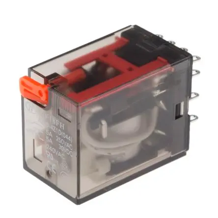 Produktfoto 1 von Hongfa Europe GMBH HF18FH Leistungsrelais 240V ac Spule 4-poliger Schließer Steckhülse 5A 14.4 kΩ 1.8 W