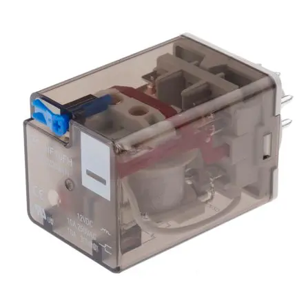 Produktfoto 1 von Hongfa Europe GMBH HF10FH Leistungsrelais 12V dc Spule 2-poliger Umschalter 10A 95 Ω 1.5 W