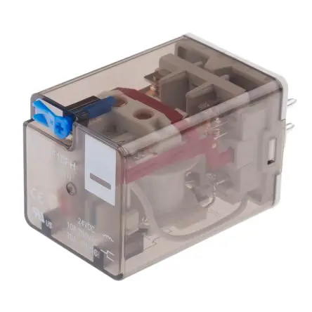 Produktfoto 1 von Hongfa Europe GMBH HF10FH Leistungsrelais 24V dc Spule 2-poliger Umschalter 10A 430 Ω 1.5 W