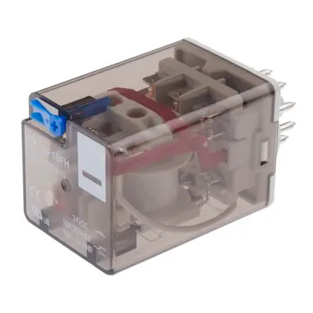 Produktfoto 1 von Hongfa Europe GMBH HF10FH Leistungsrelais 24V dc Spule Dreipoliger Umschalter 10A 430 Ω 1.5 W