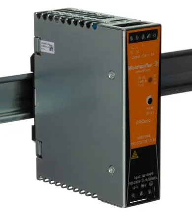 Produktfoto 1 von Weidmüller PRO ECO DIN-Schienen Netzteil Schaltnetzteil 264V ac Wechselstrom/Gleichstrom / 6 A 16V dc DC 72 W