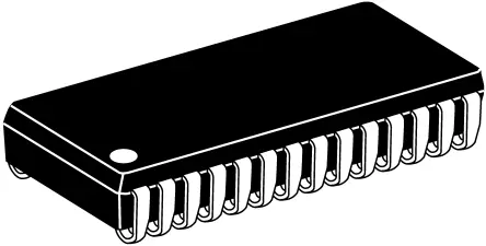 Produktfoto 1 von Alliance Memory 256 kB SRAM 32k, 8 / Wort 15 bit, SOJ 28-Pin